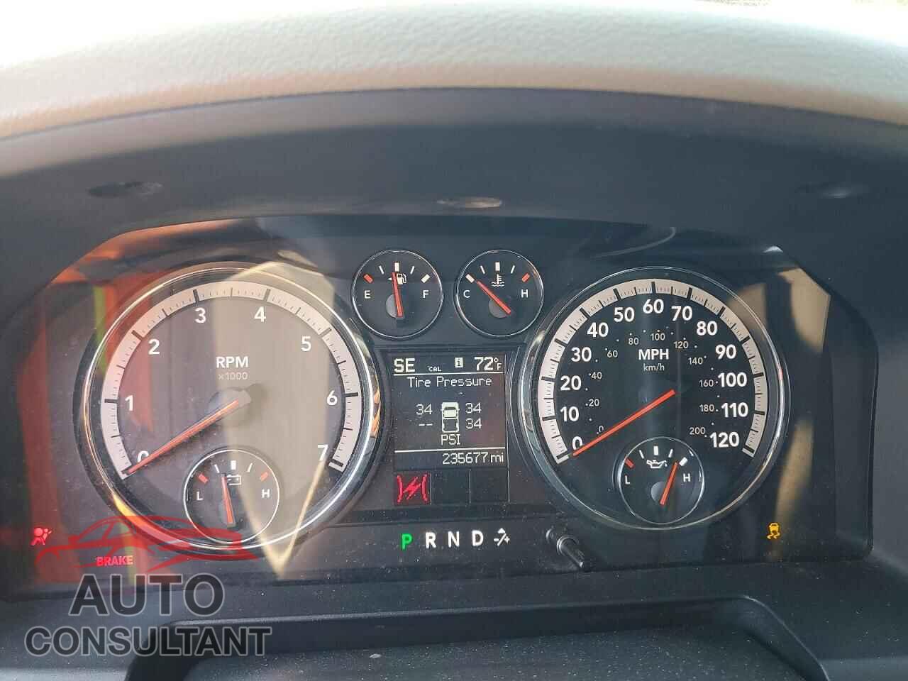 DODGE RAM 1500 2012 - 1C6RD6GT6CS330112
