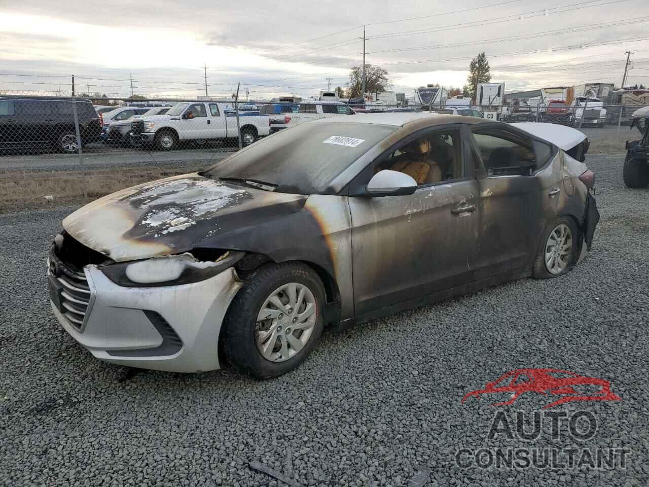 HYUNDAI ELANTRA 2017 - 5NPD74LF8HH054178