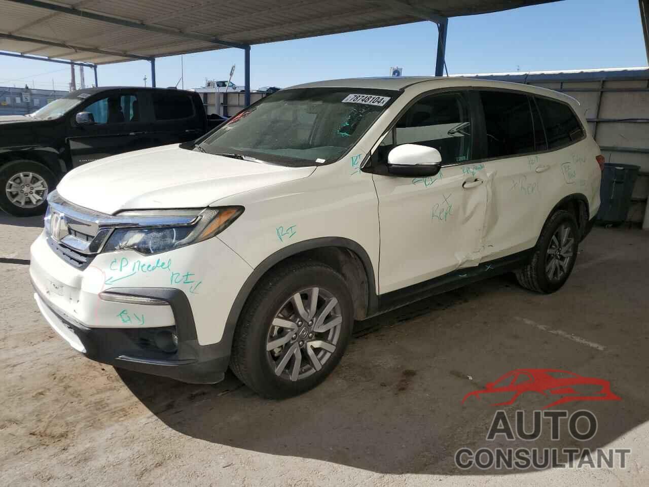 HONDA PILOT 2019 - 5FNYF6H46KB031365