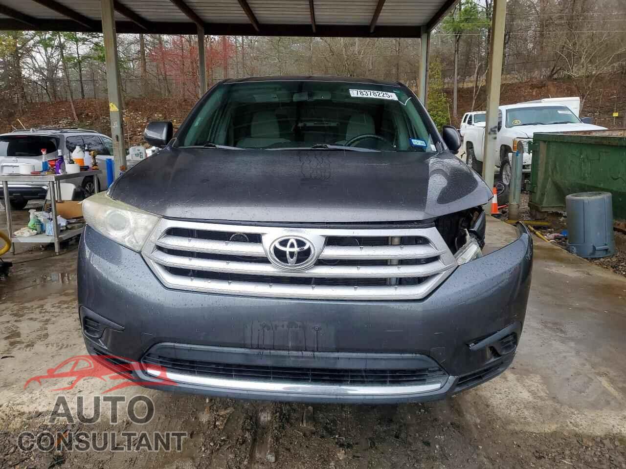TOYOTA HIGHLANDER 2012 - 5TDZK3EH2CS072112