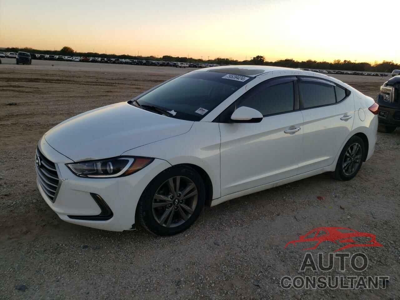 HYUNDAI ELANTRA 2017 - 5NPD84LF8HH031304