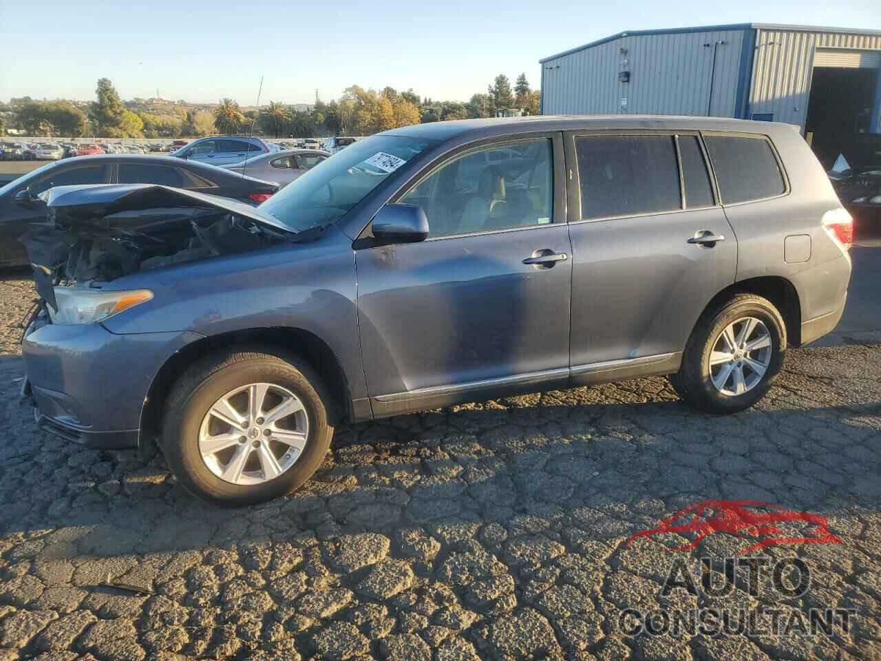 TOYOTA HIGHLANDER 2012 - 5TDBK3EH2CS165147