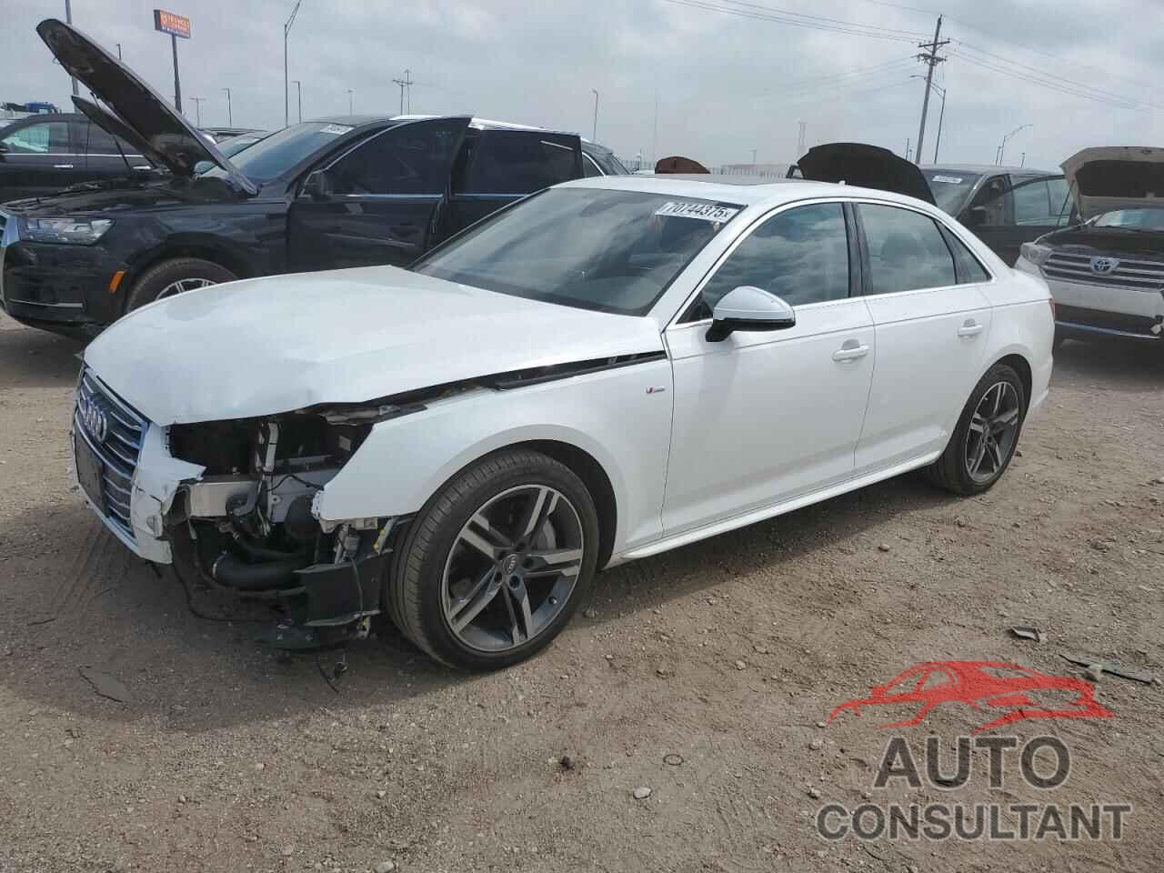 AUDI A4 2017 - WAUENAF48HN046730