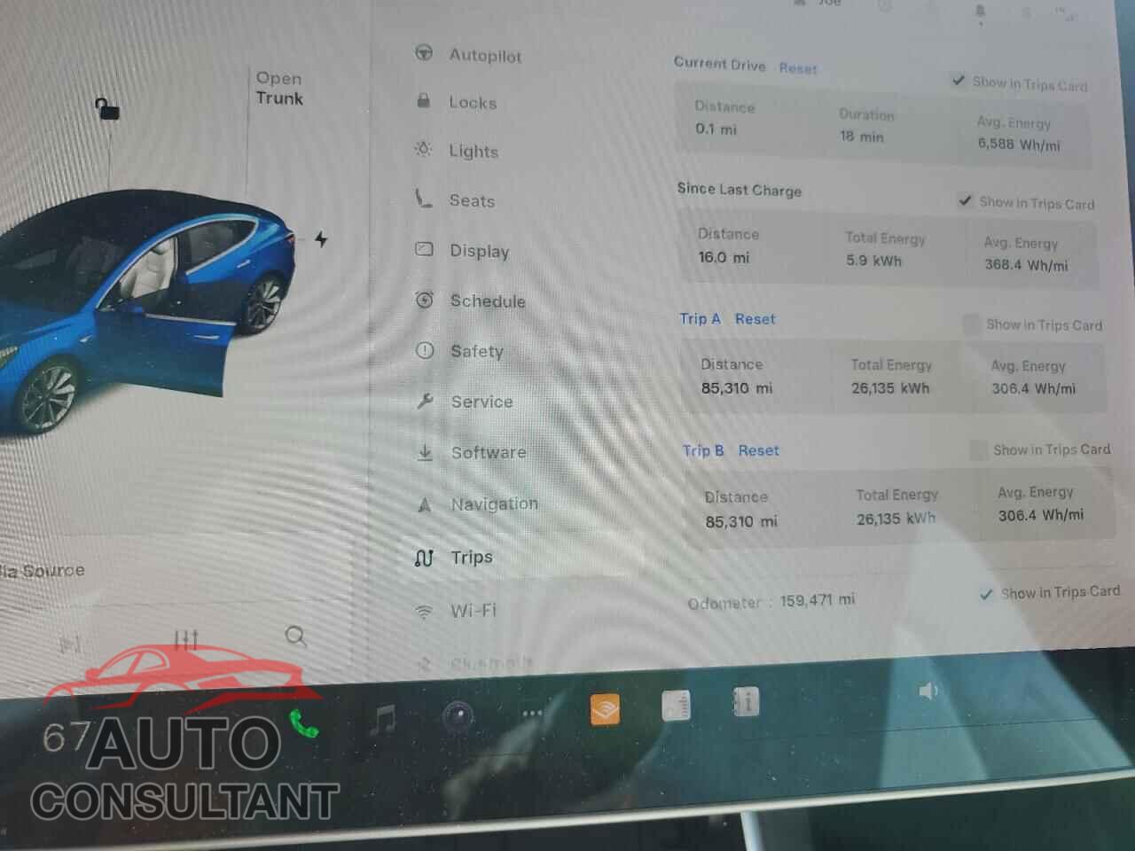 TESLA MODEL 3 2019 - 5YJ3E1EB2KF406977