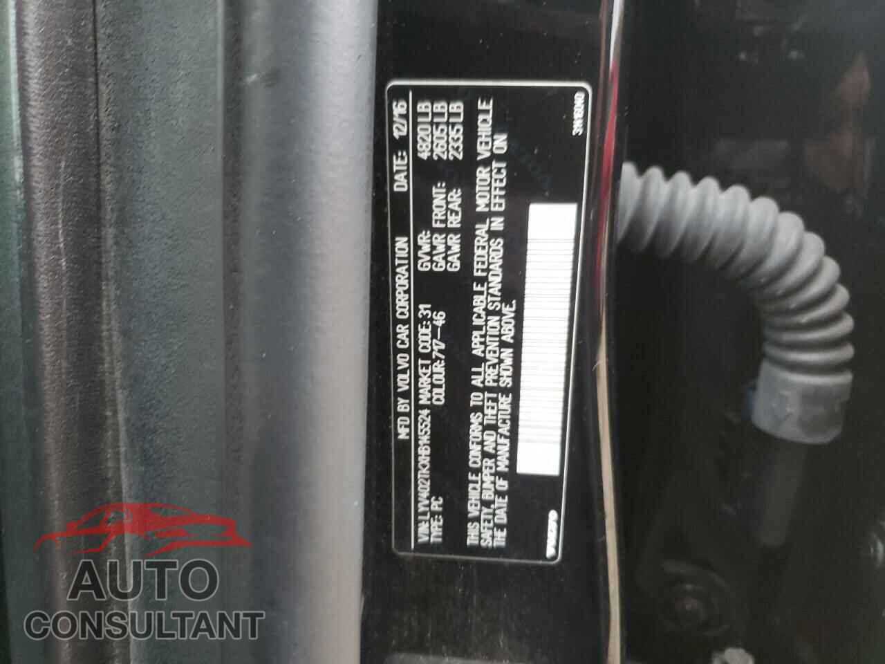 VOLVO S60 2017 - LYV402TKXHB145524