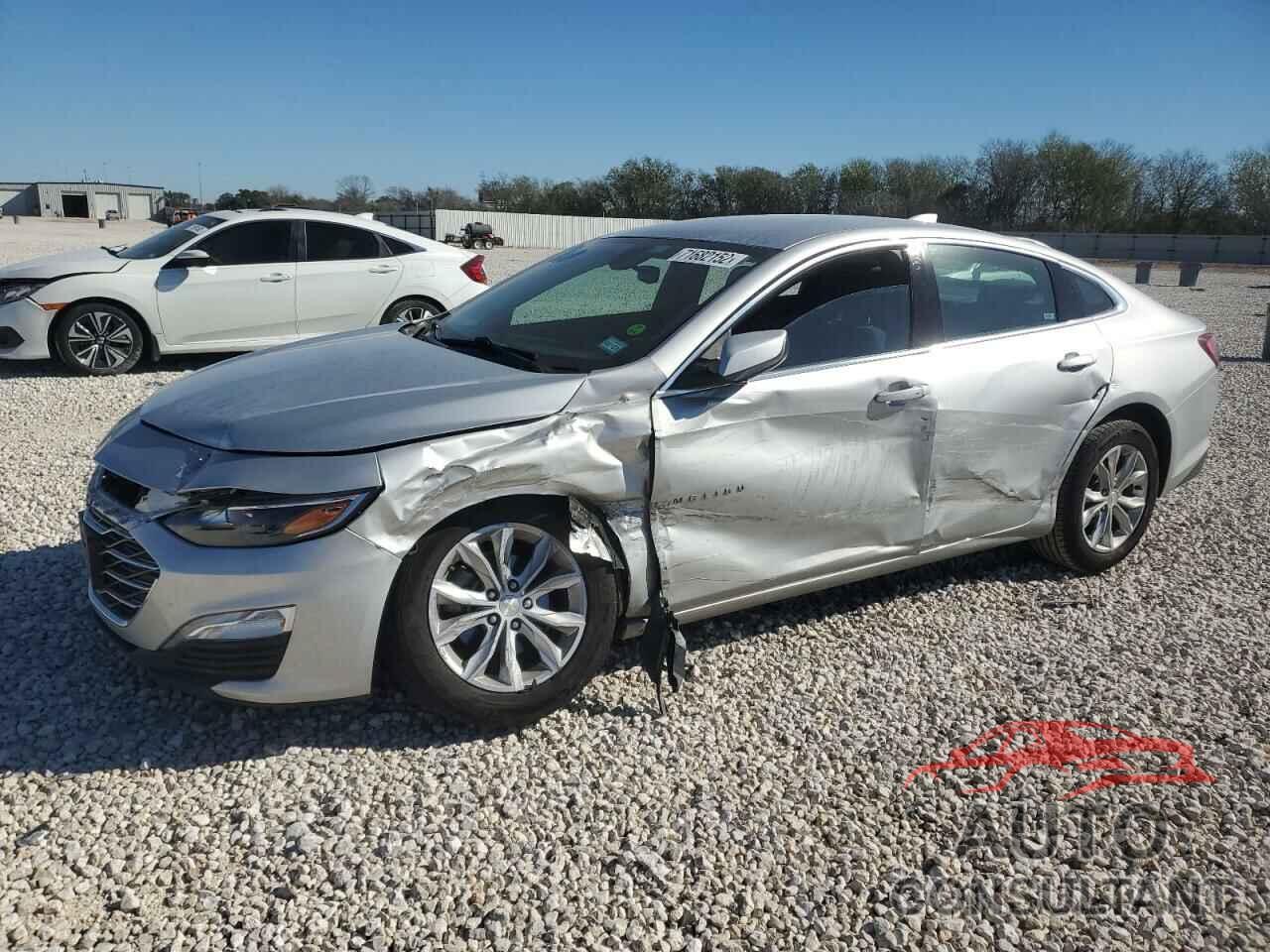 CHEVROLET MALIBU 2020 - 1G1ZD5STXLF043643