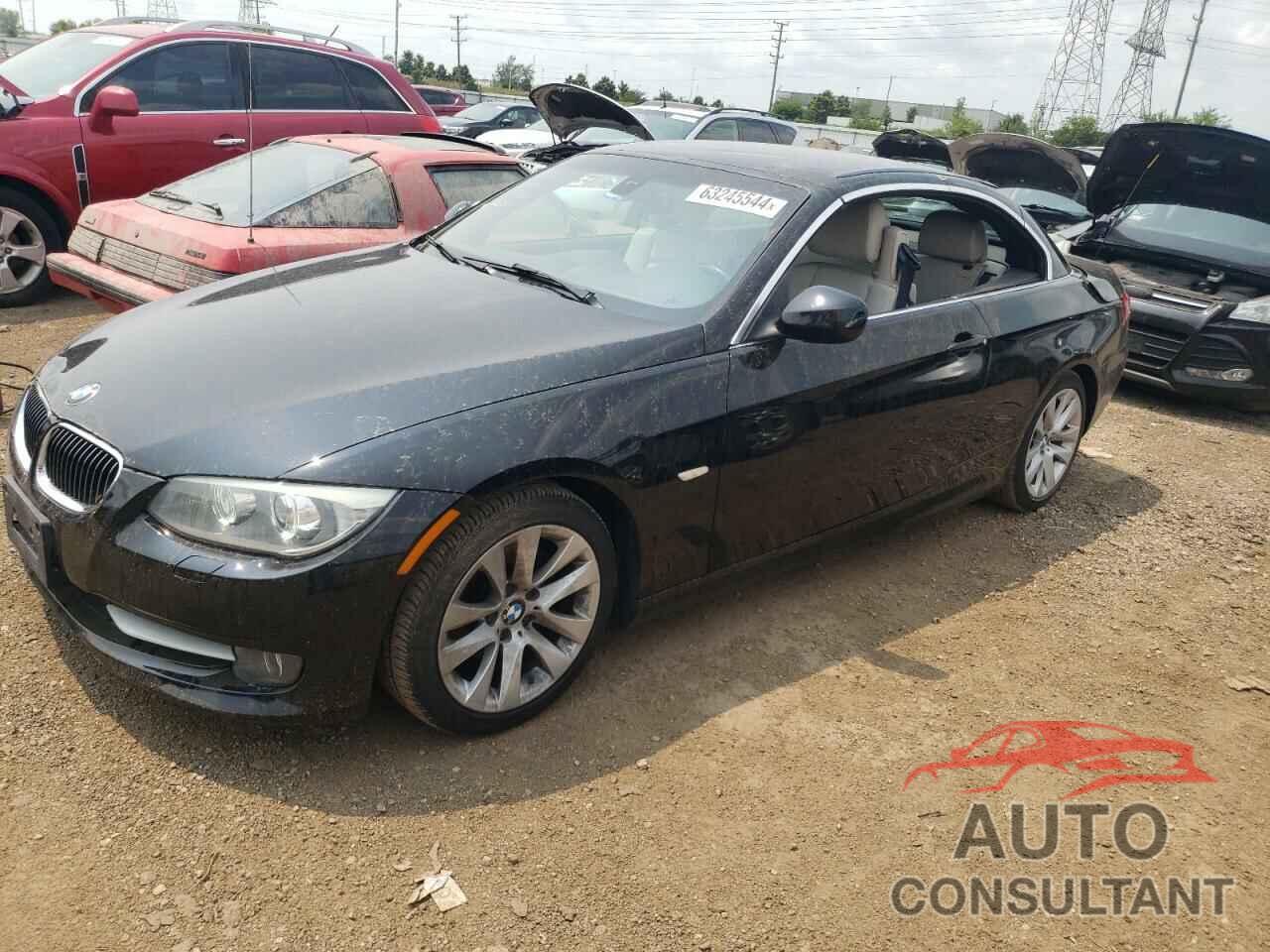 BMW 3 SERIES 2012 - WBADW3C5XCE823421