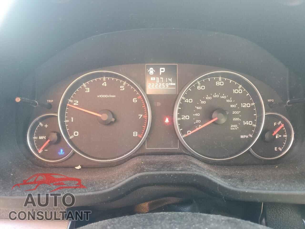 SUBARU OUTBACK 2014 - 4S4BRBCC4E3292060