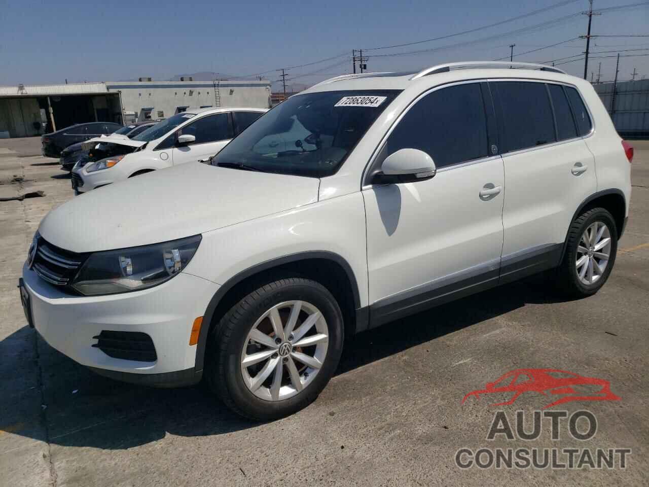 VOLKSWAGEN TIGUAN 2017 - WVGRV7AX7HW506622