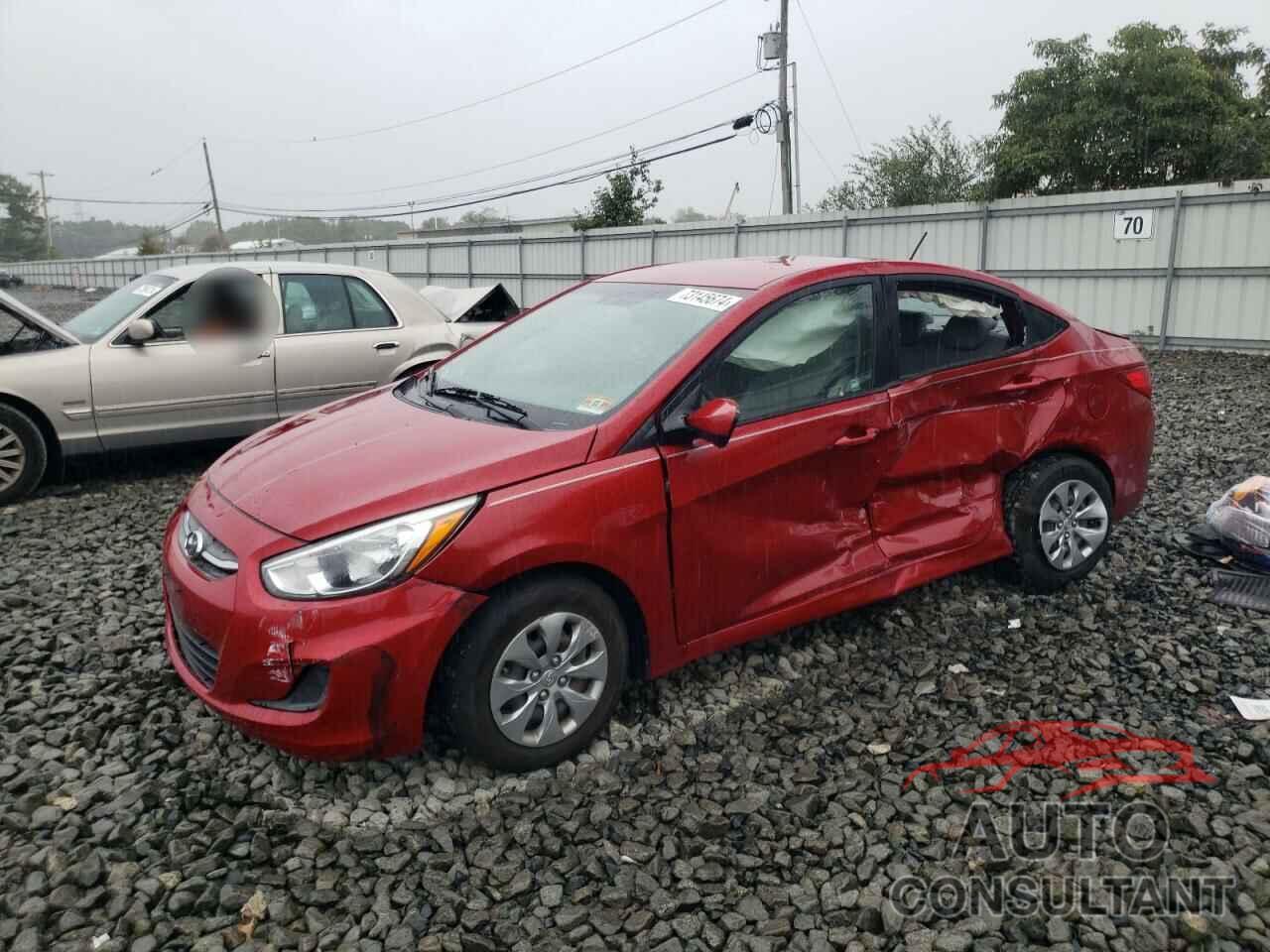 HYUNDAI ACCENT 2017 - KMHCT4AE5HU361438