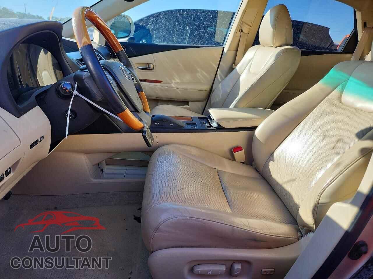 LEXUS RX350 2012 - 2T2ZK1BA4CC075612