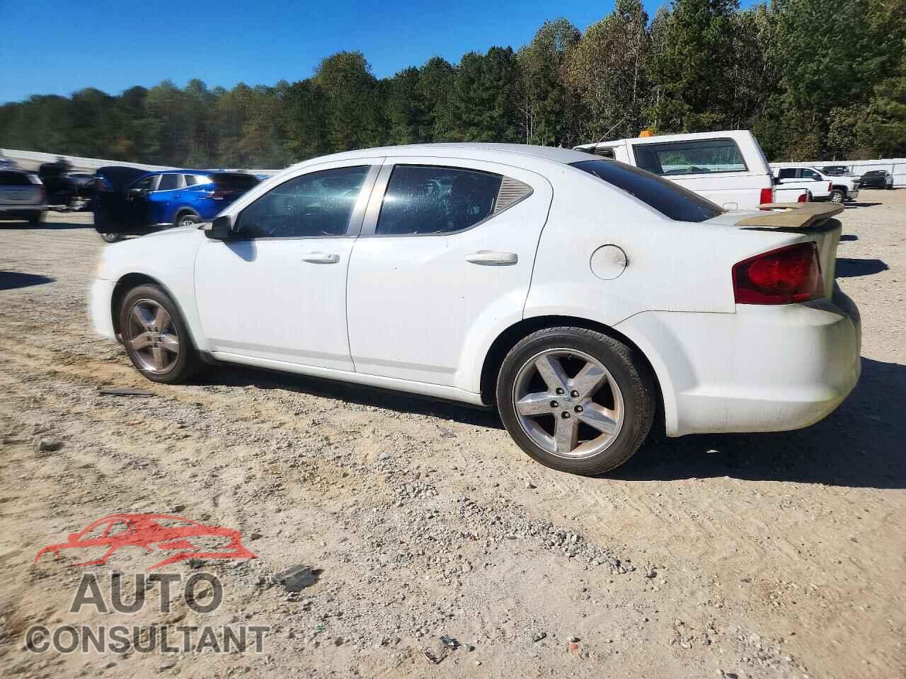 DODGE AVENGER 2013 - 1C3CDZAB2DN565322