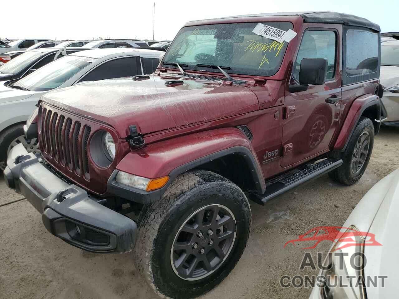JEEP WRANGLER 2021 - 1C4GJXAN5MW691642