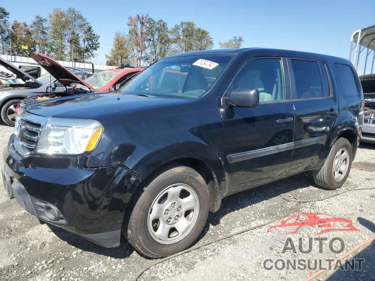 HONDA PILOT 2013 - 5FNYF3H21DB032147