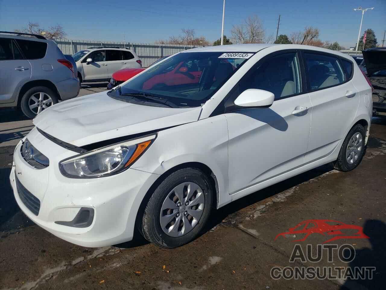 HYUNDAI ACCENT 2016 - KMHCT5AE4GU283738