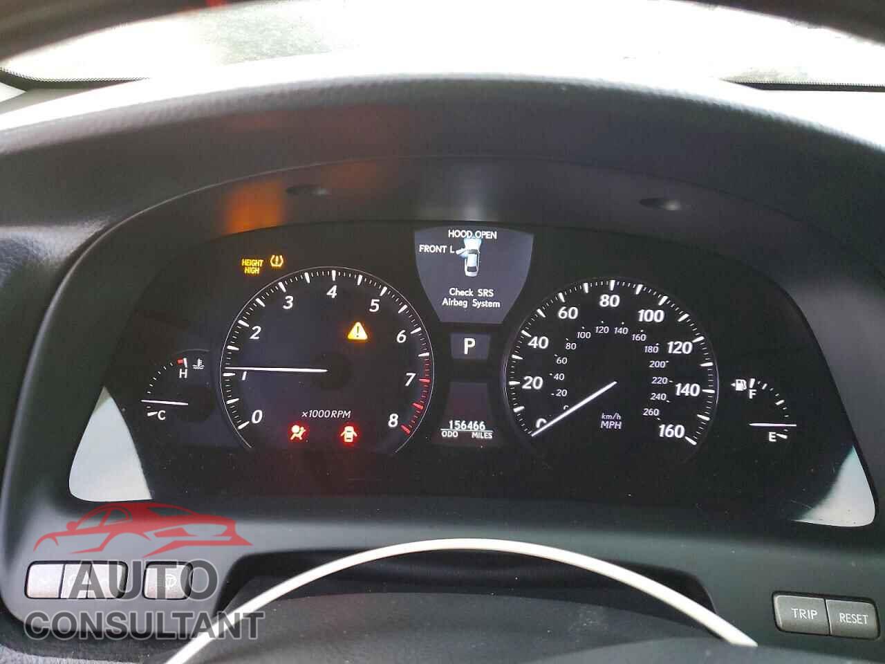 LEXUS LS460 2011 - JTHCL1EF2B5009603
