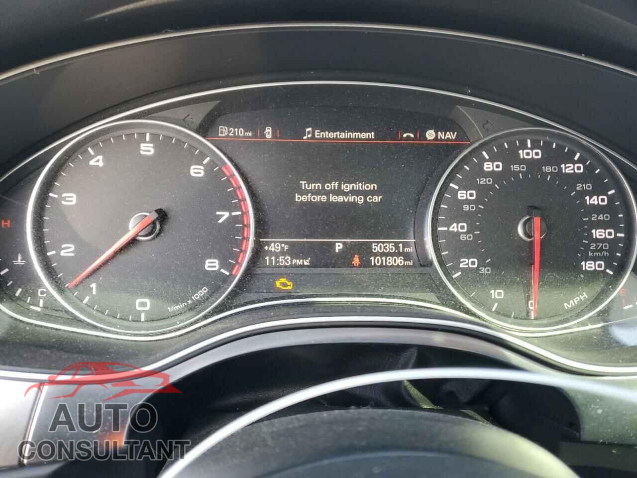 AUDI A6 2013 - WAUGFAFC8DN104732