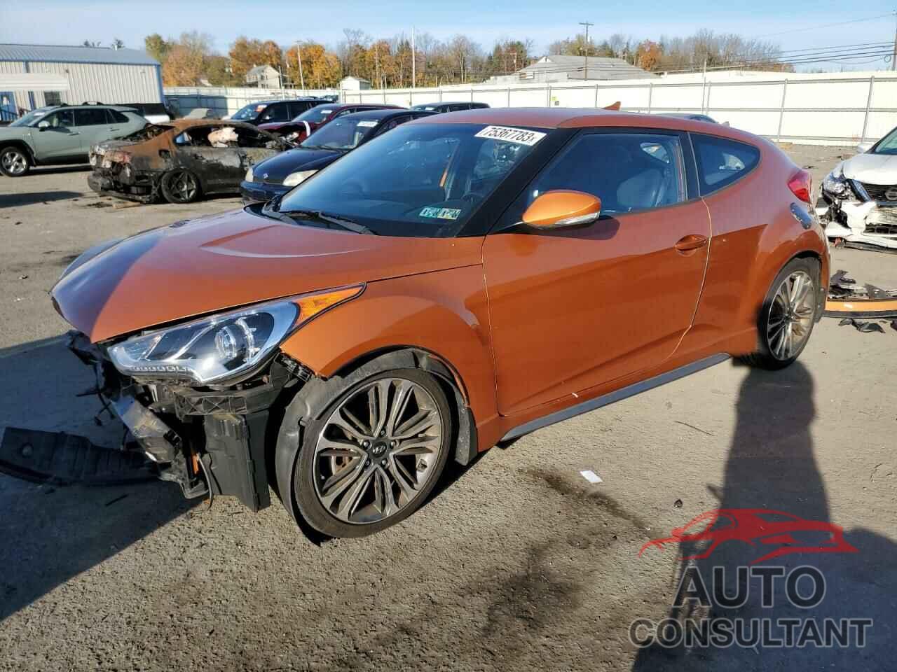 HYUNDAI VELOSTER 2016 - KMHTC6AE3GU284336