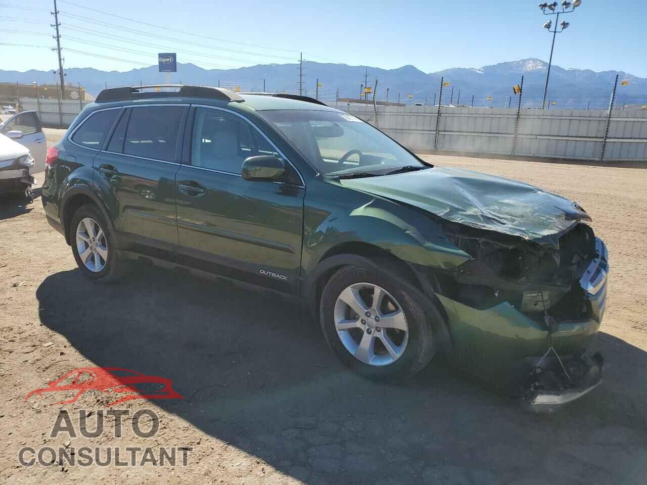 SUBARU OUTBACK 2014 - 4S4BRBCC2E3236635