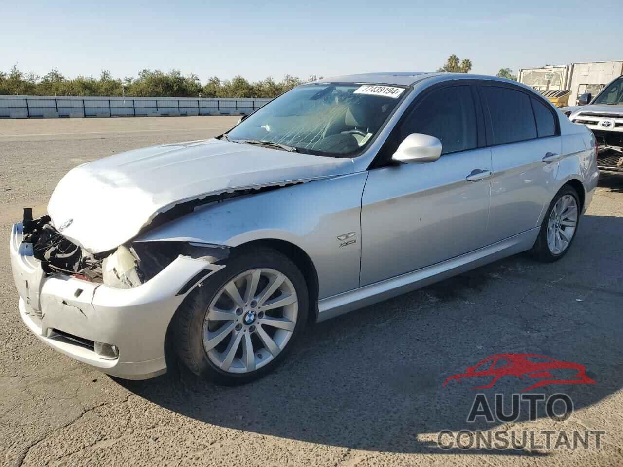 BMW 3 SERIES 2011 - WBAPK5C5XBA656844
