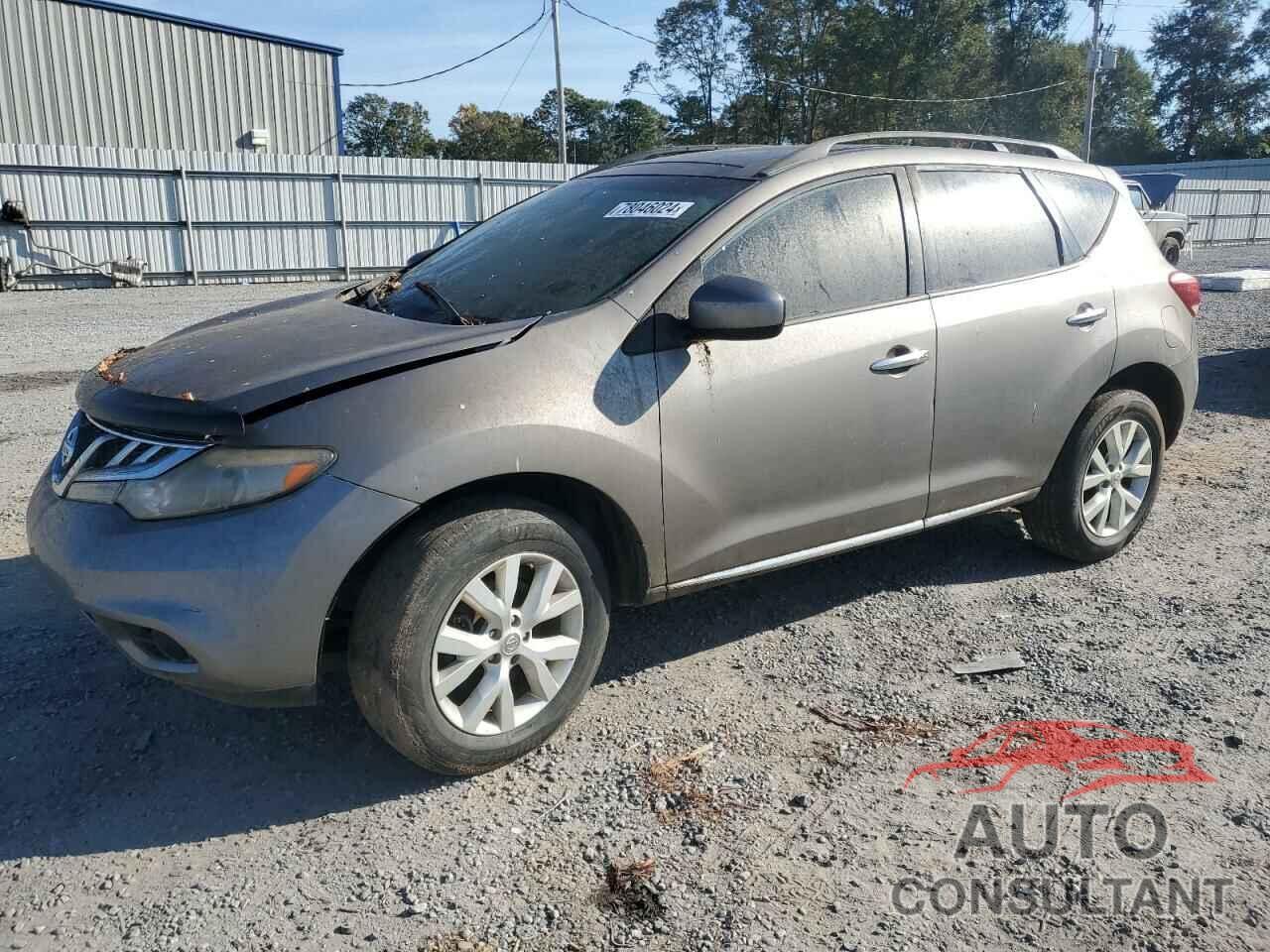 NISSAN MURANO 2011 - JN8AZ1MW1BW177322