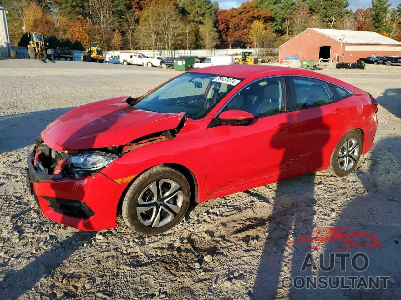 HONDA CIVIC 2018 - 2HGFC2F5XJH538168