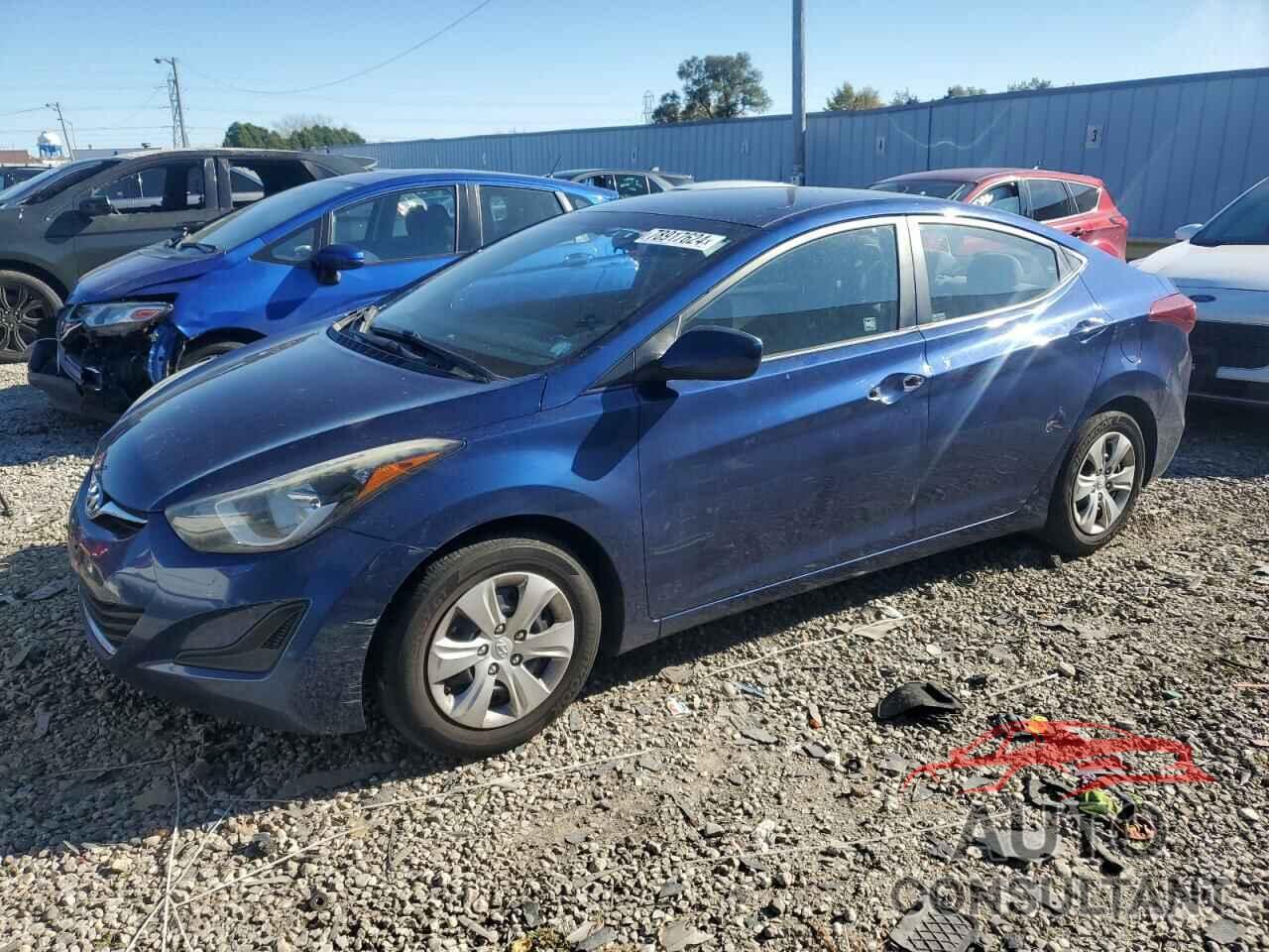 HYUNDAI ELANTRA 2016 - 5NPDH4AE9GH703864