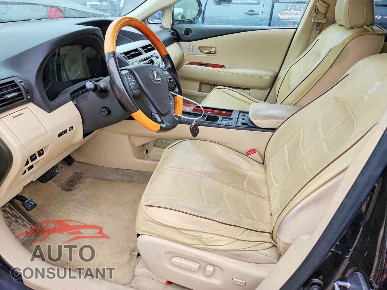 LEXUS RX350 2012 - 2T2BK1BA1CC123309