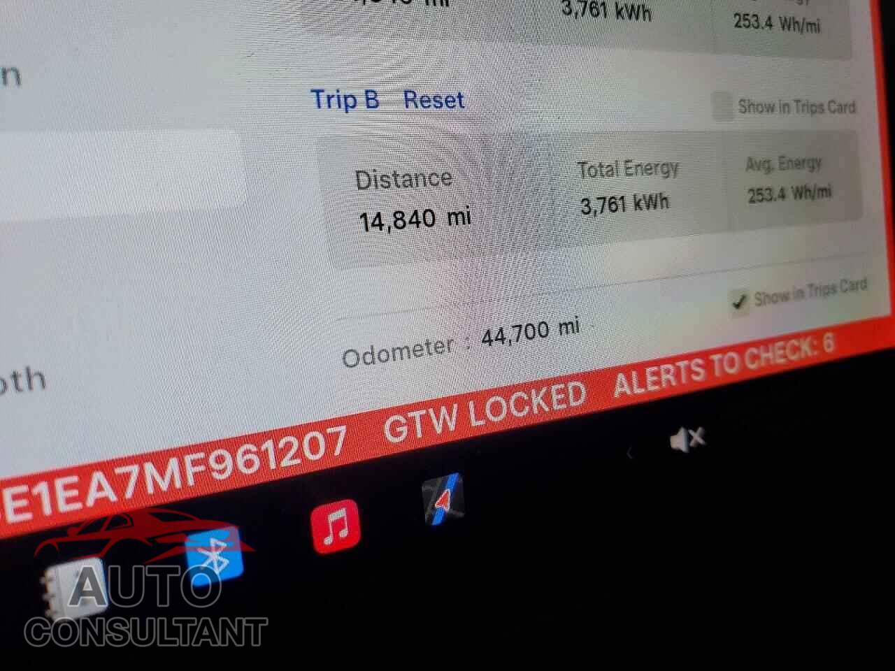 TESLA MODEL 3 2021 - 5YJ3E1EA7MF961207