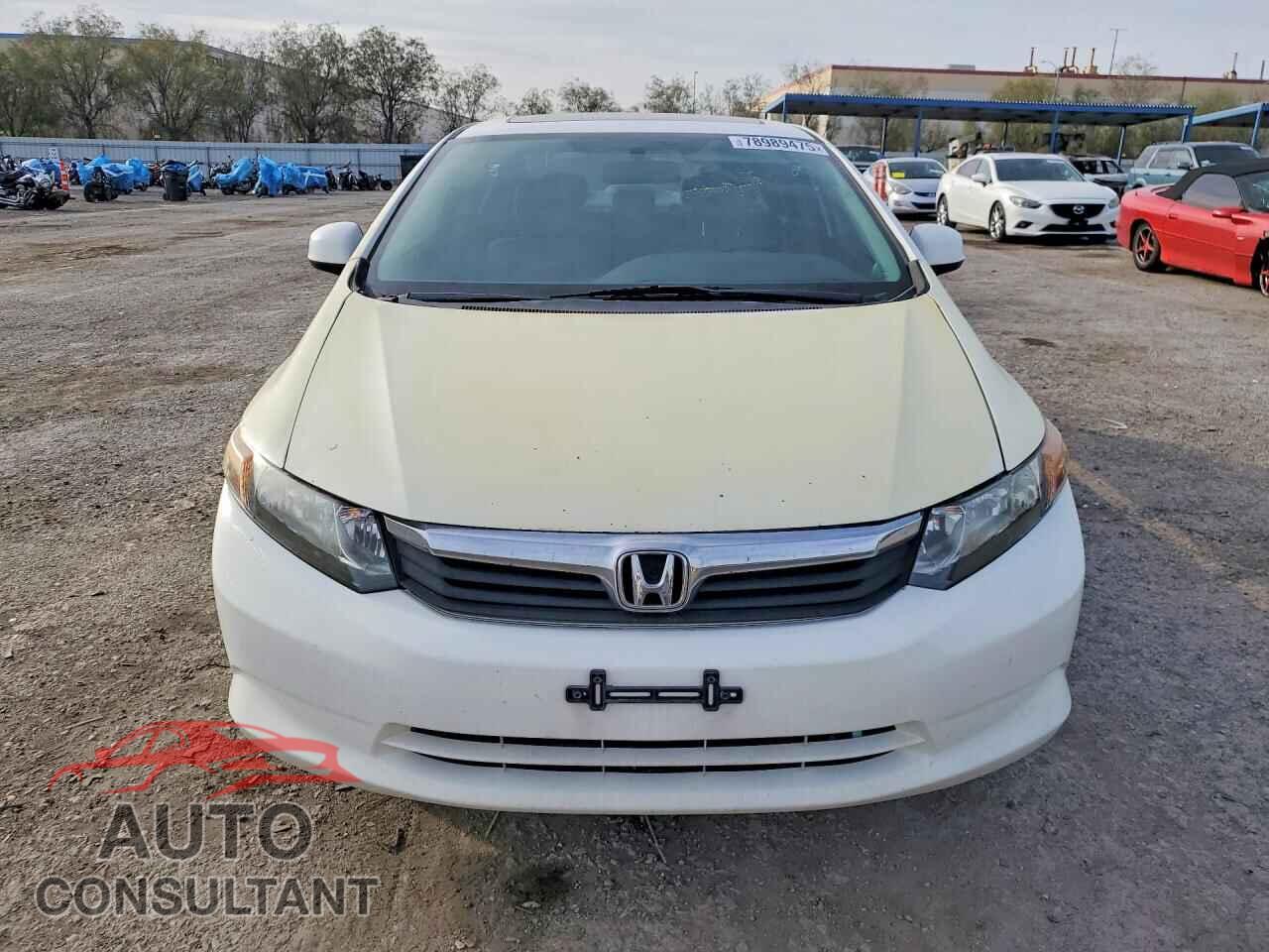 HONDA CIVIC 2012 - 2HGFB2F93CH506476