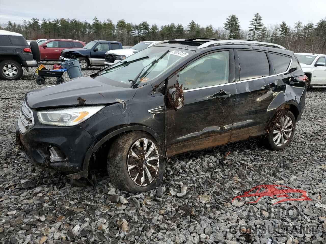 FORD ESCAPE 2017 - 1FMCU9J98HUB11656