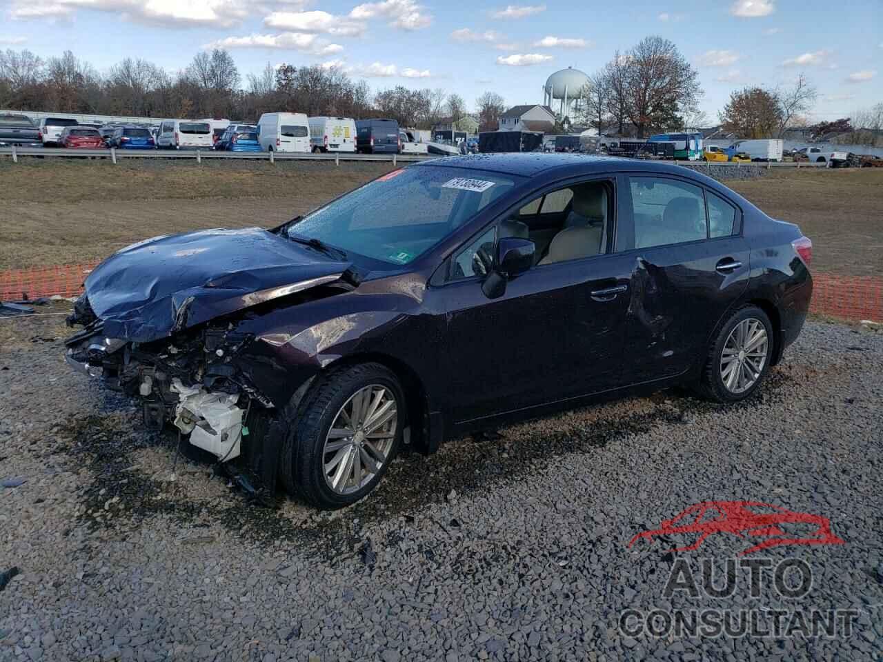 SUBARU IMPREZA 2012 - JF1GJAG62CH005255