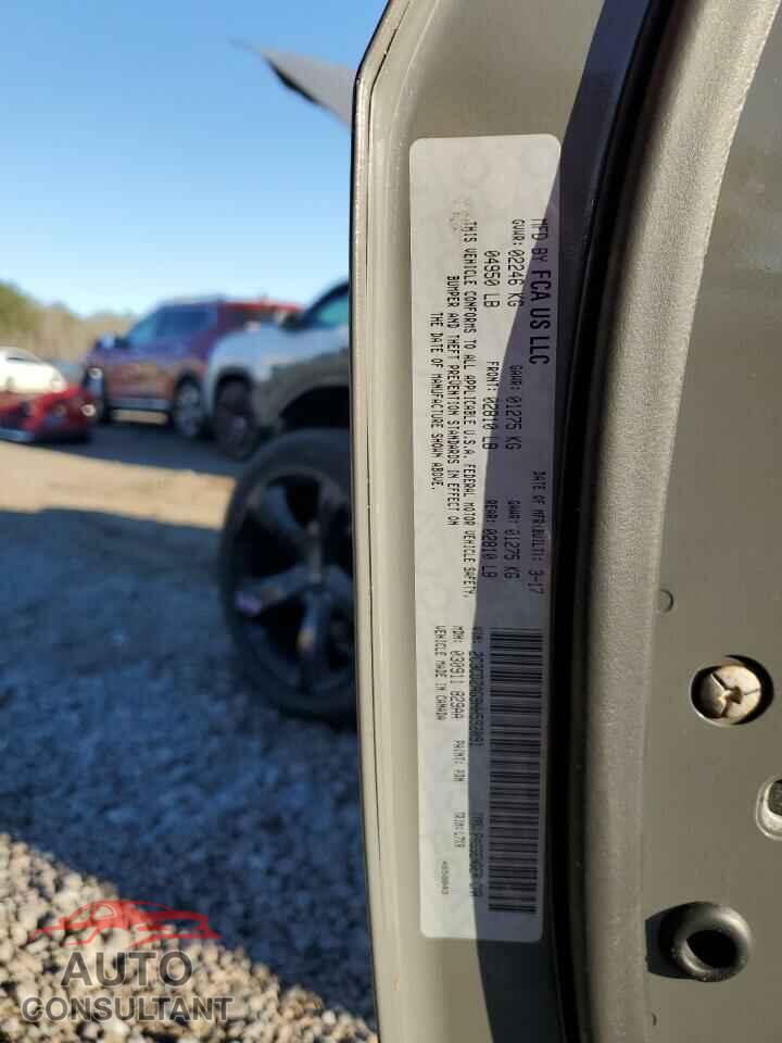 DODGE CHALLENGER 2017 - 2C3CDZAG9HH592091