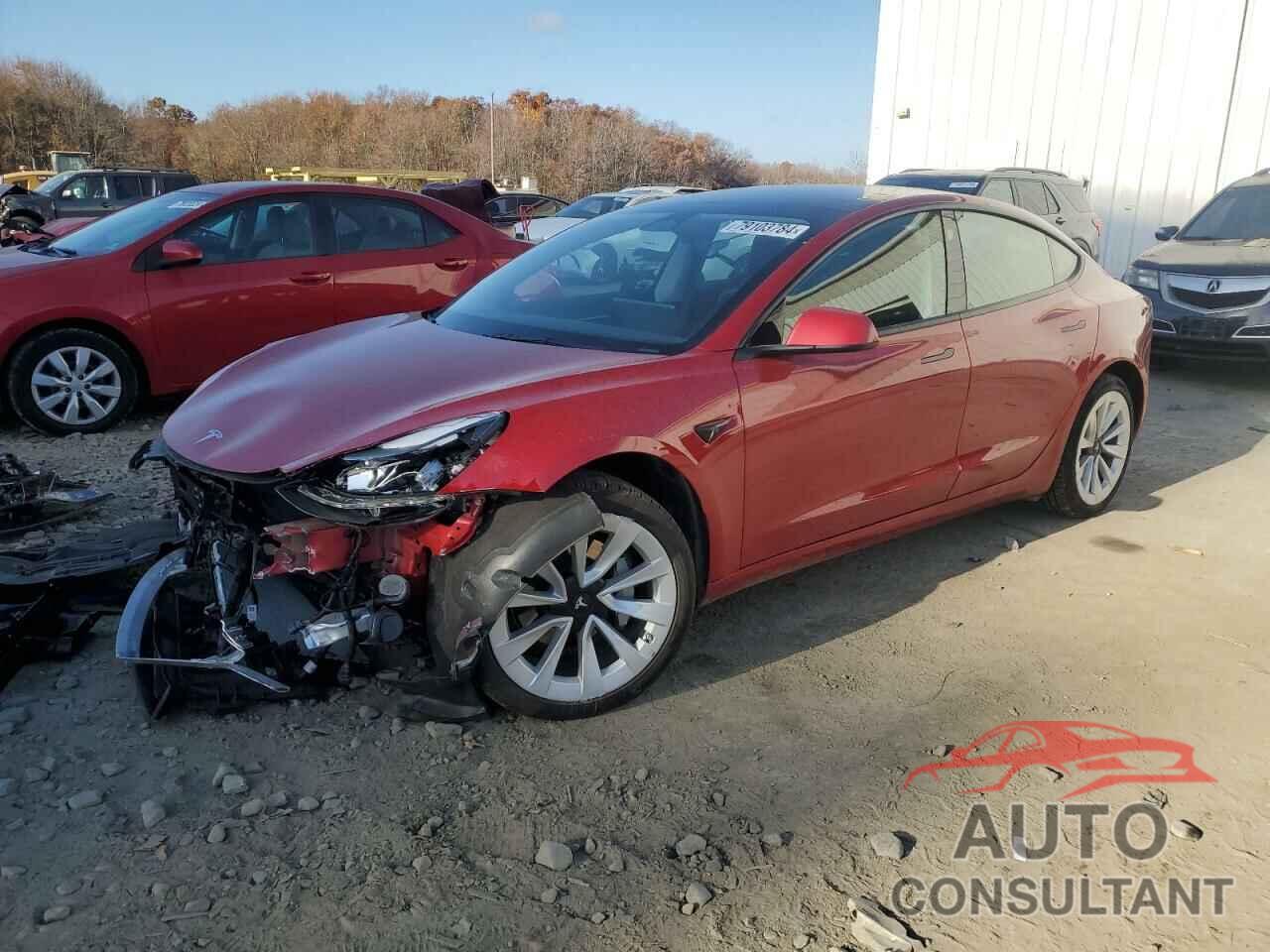 TESLA MODEL 3 2022 - 5YJ3E1EA8NF348997