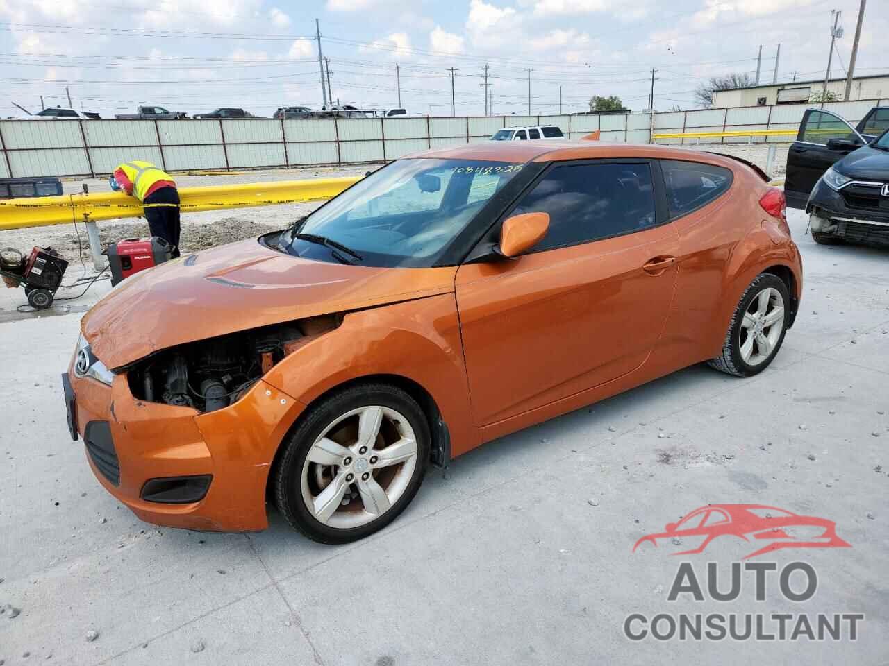 HYUNDAI VELOSTER 2013 - KMHTC6ADXDU175293