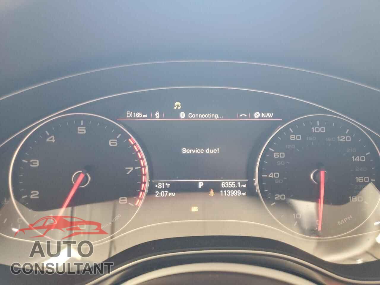 AUDI A6 2013 - WAUGFAFC1DN106287