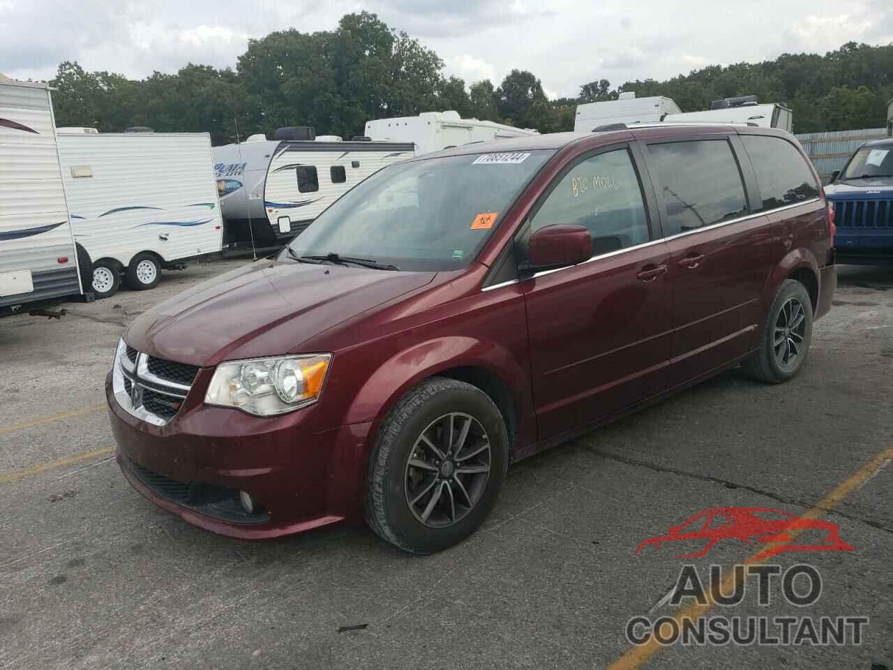 DODGE CARAVAN 2017 - 2C4RDGCG9HR685310