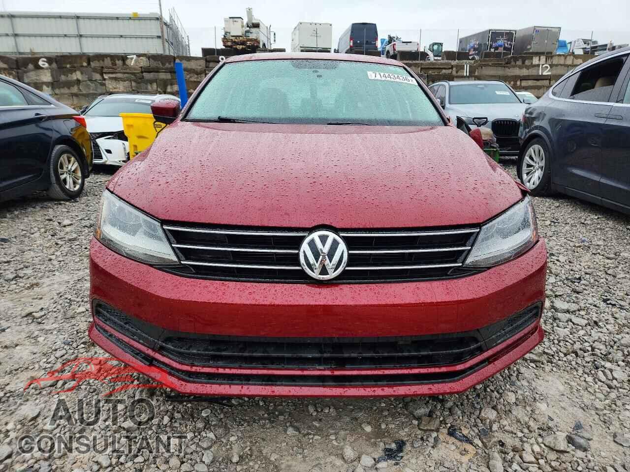 VOLKSWAGEN JETTA 2017 - 3VW2B7AJ1HM296056