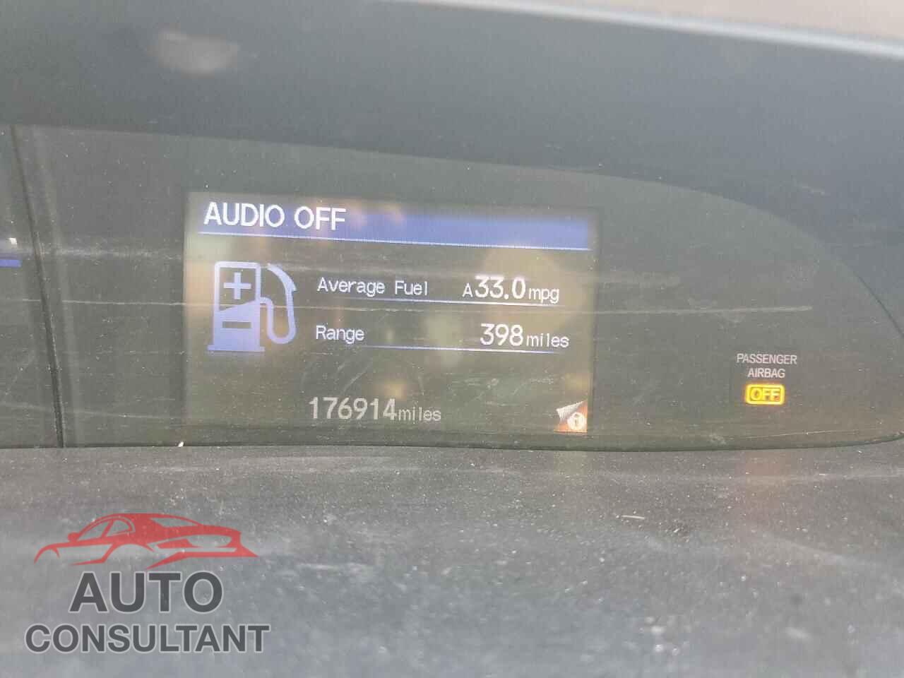 HONDA CIVIC 2012 - 19XFB2F57CE341216