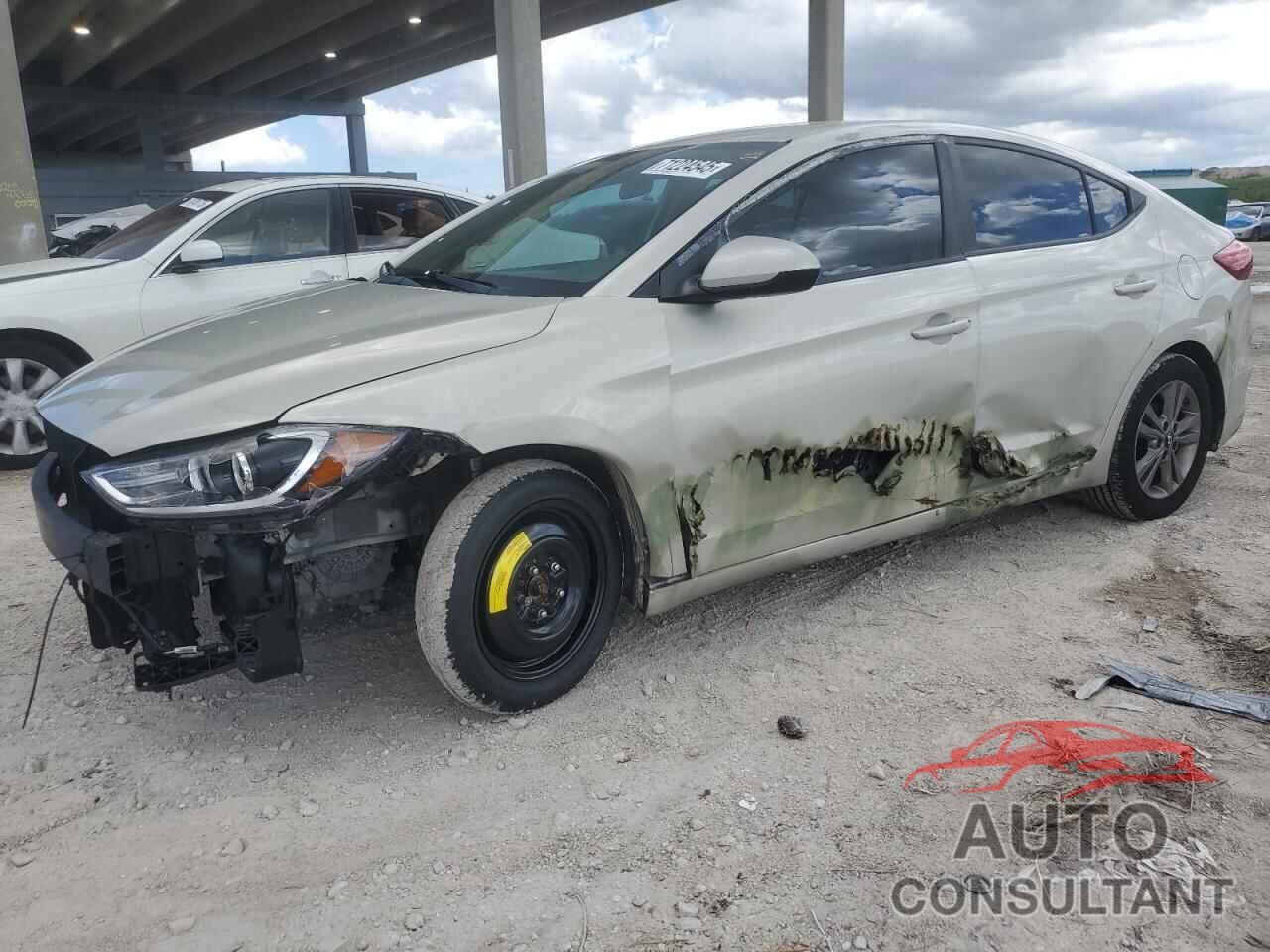 HYUNDAI ELANTRA 2018 - 5NPD84LF3JH380442