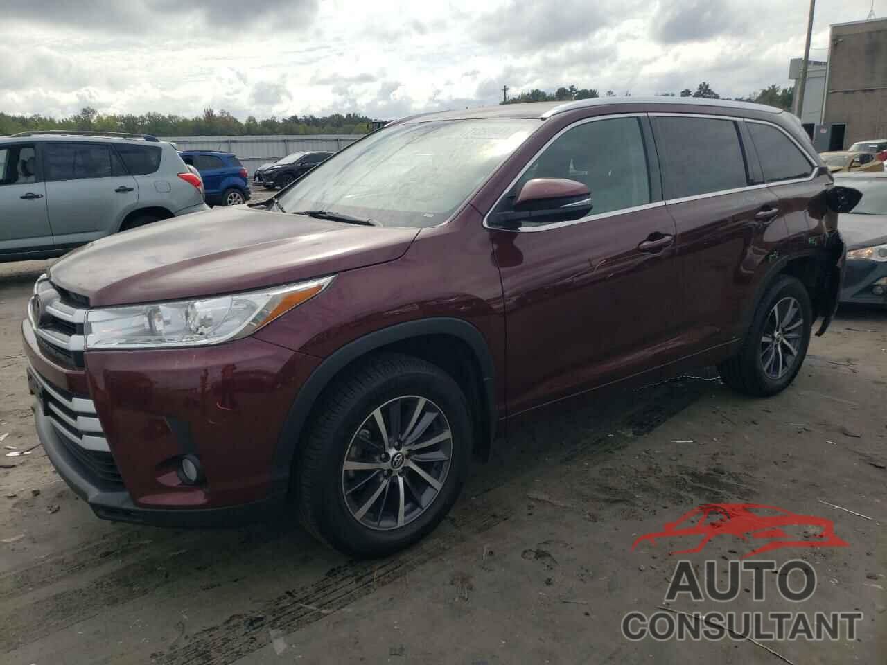 TOYOTA HIGHLANDER 2017 - 5TDJZRFHXHS443678