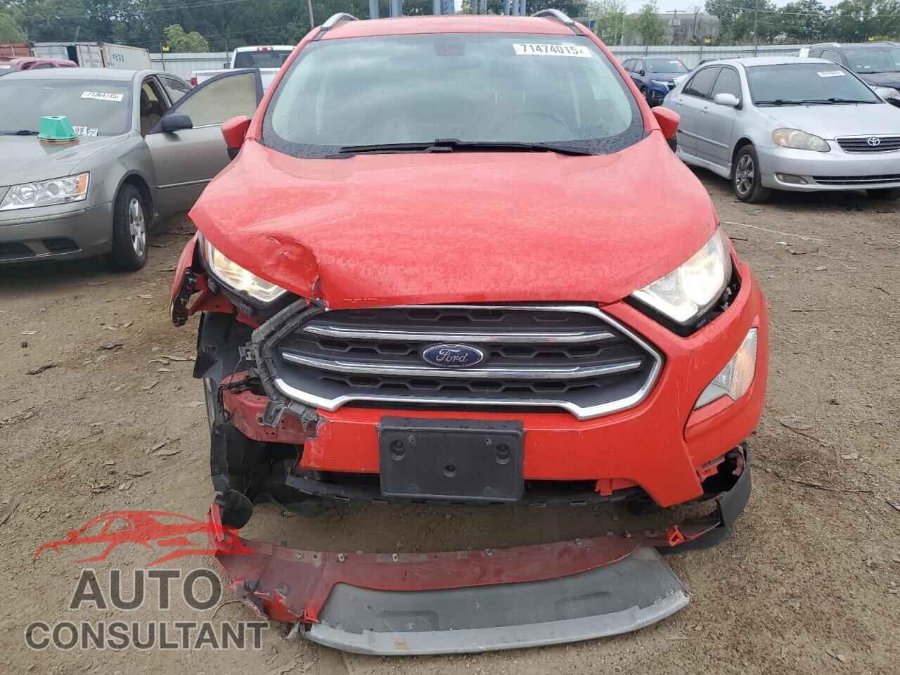 FORD ECOSPORT 2019 - MAJ6S3KL4KC296144