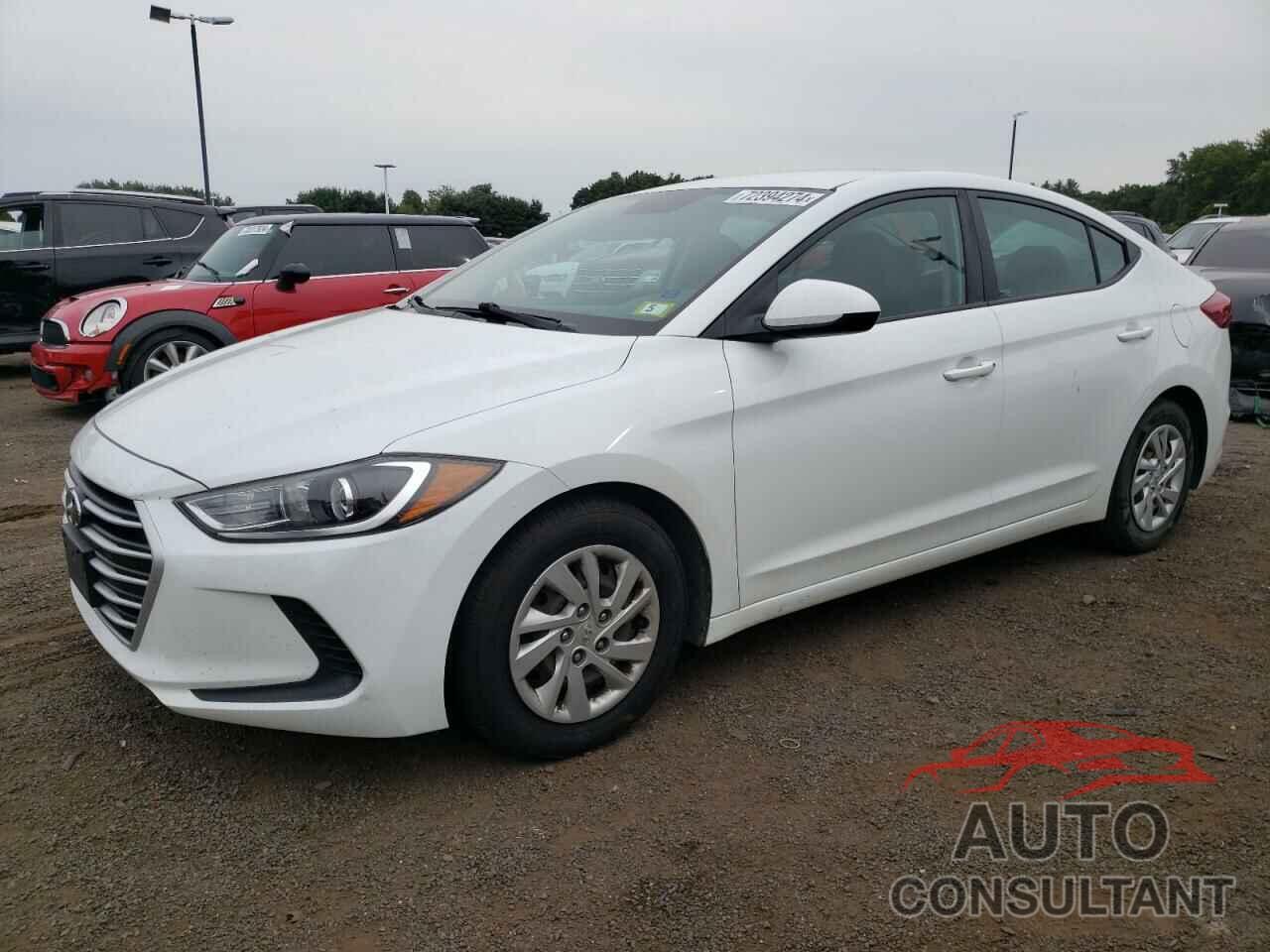 HYUNDAI ELANTRA 2018 - 5NPD74LF4JH274259