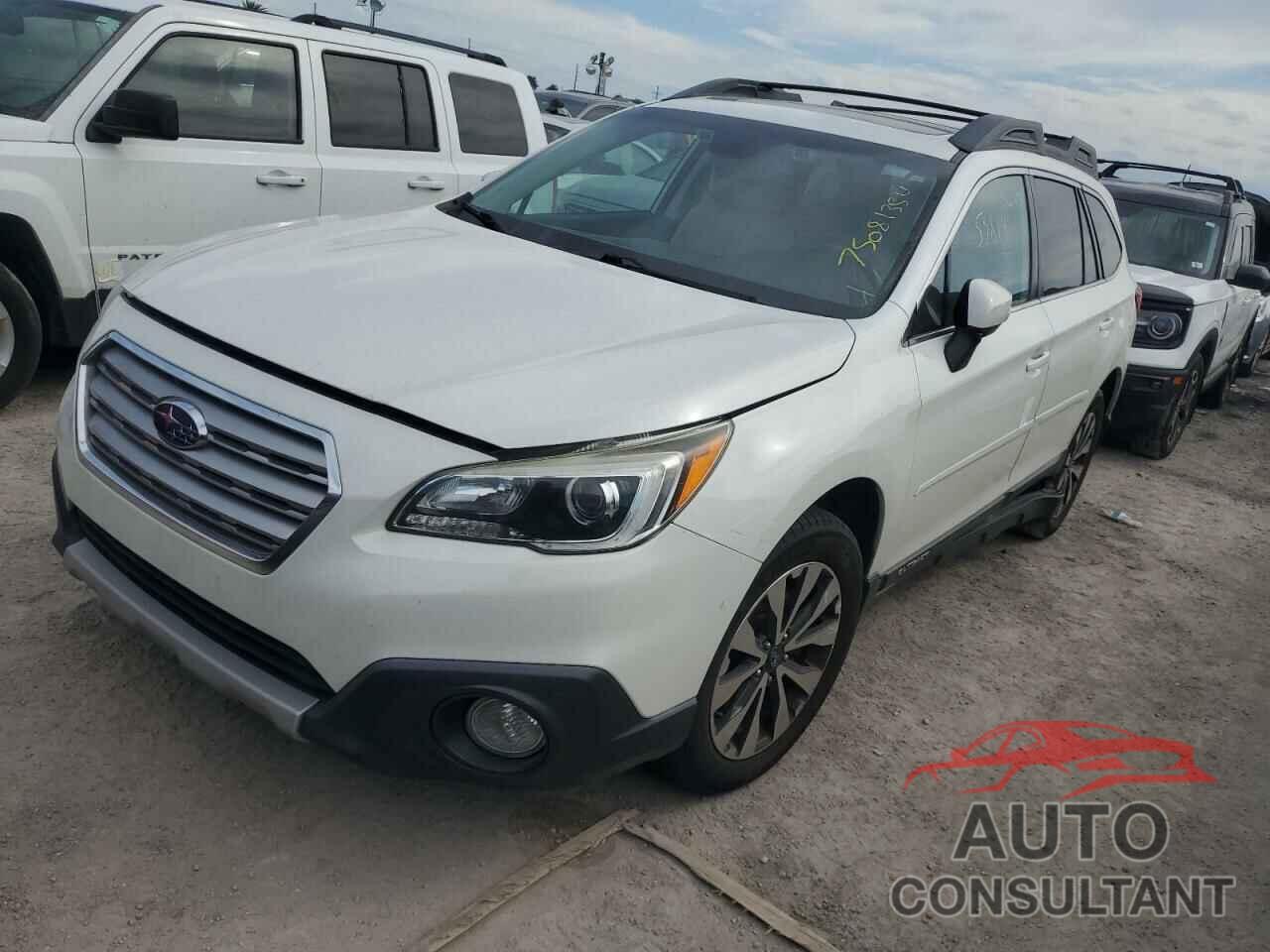 SUBARU OUTBACK 2017 - 4S4BSENC1H3203696