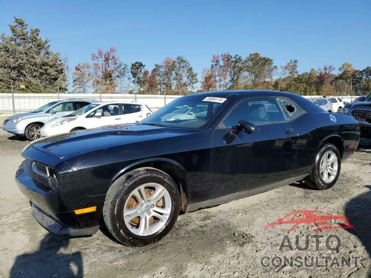 DODGE CHALLENGER 2012 - 2C3CDYAG6CH161937