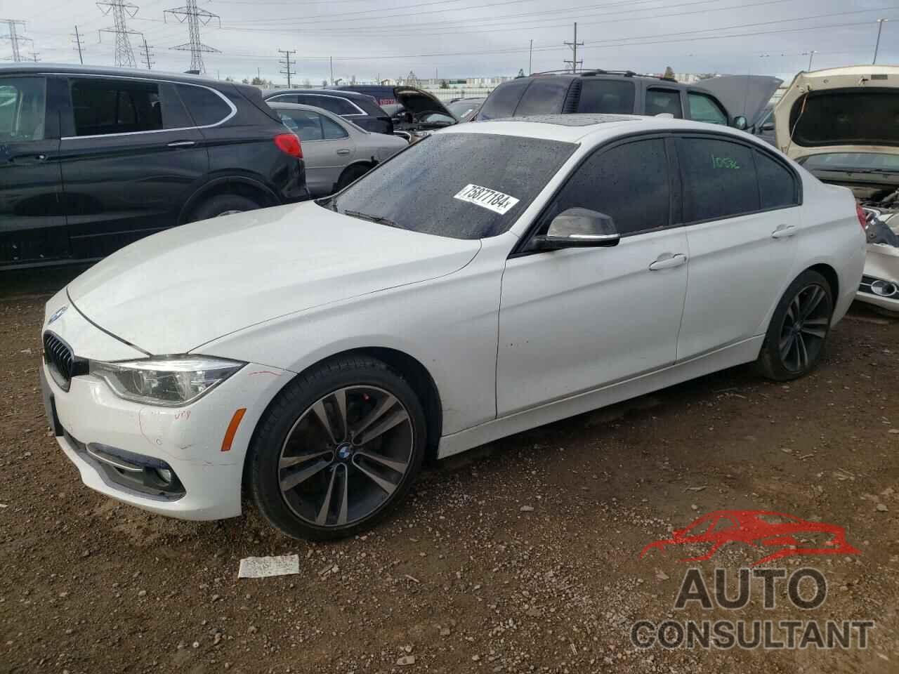 BMW 3 SERIES 2016 - WBA8E3G59GNT75919