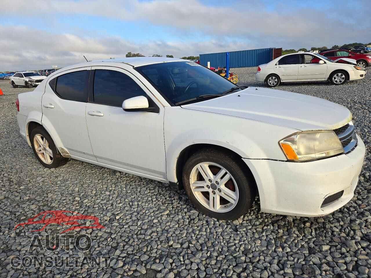 DODGE AVENGER 2012 - 1C3CDZCB7CN196503