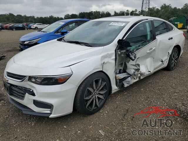 CHEVROLET MALIBU 2017 - 1G1ZE5STXHF135243
