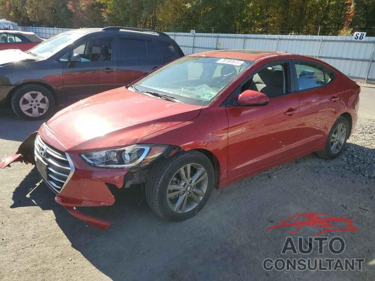 HYUNDAI ELANTRA 2018 - 5NPD84LF0JH296336