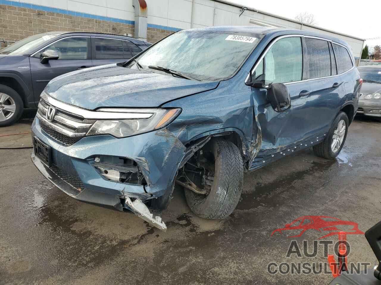 HONDA PILOT 2016 - 5FNYF6H15GB123886